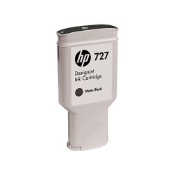 Cartouche d'encre Noir mat HP 727 300ML