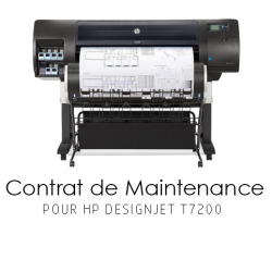 Contrat de maintenance 1 an pour HP T7200