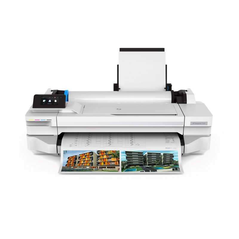 Hp designjet t125 обзор