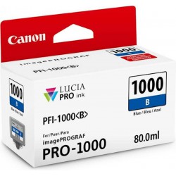 Cartouche d'encre Canon PFI-1000B Bleu 80 ml