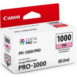Cartouche d'encre Canon PFI-1000PM Magenta photo 80 ml